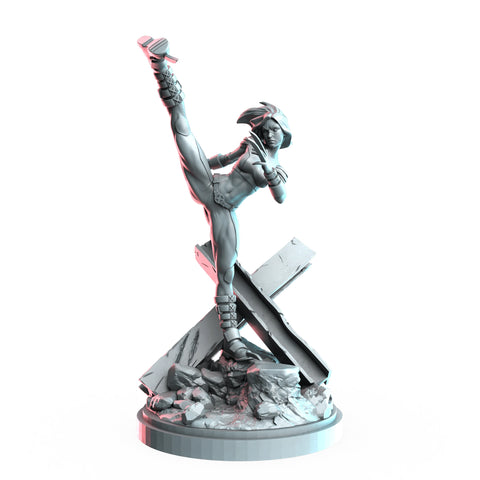 X-23 (X-Force Costume) Marvel MCP-compatible resin miniature by C27 Studios - product image 1
