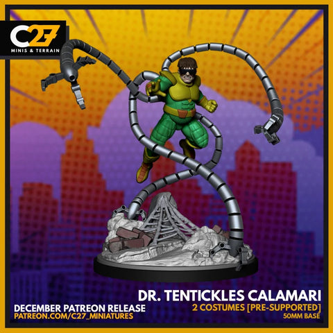 Doc Ock Marvel MCP-compatible resin miniature by C27 Studios - product image 1