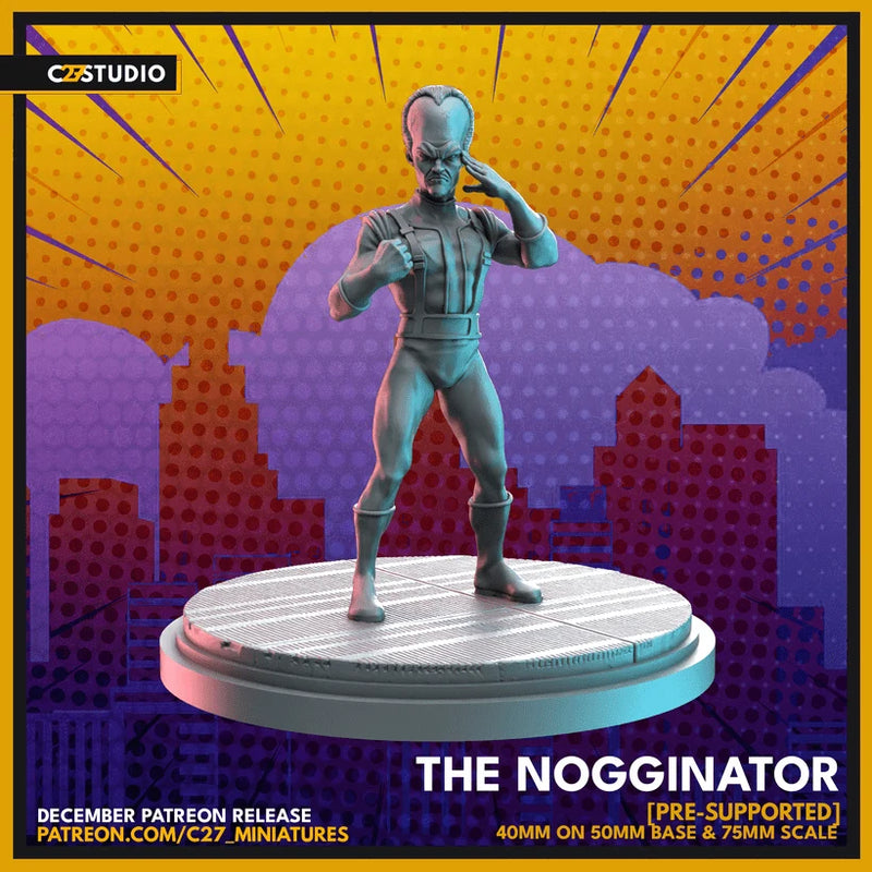 Leader Marvel MCP-compatible resin miniature by C27 Studios - product image 1