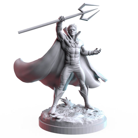 Daimon Hellstrom Marvel MCP-compatible resin miniature by C27 Studios - product image 1
