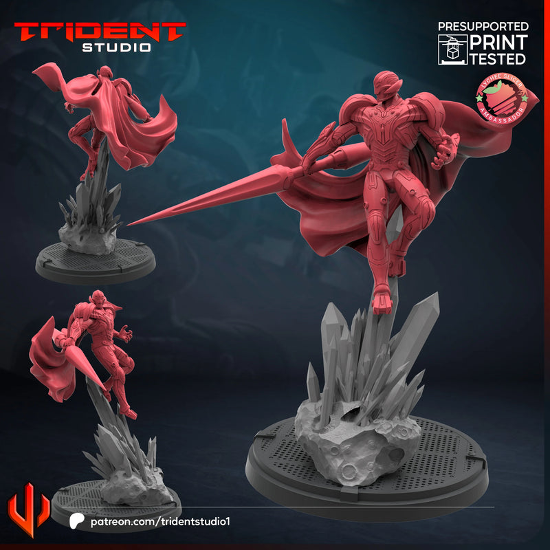 Infinity Ultron Marvel MCP-compatible 40mm resin proxy miniature by Trident Miniatures - product image 1
