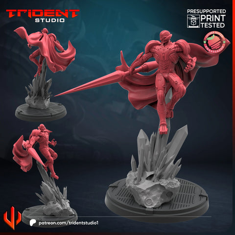 Infinity Ultron Marvel MCP-compatible 40mm resin proxy miniature by Trident Miniatures - product image 1