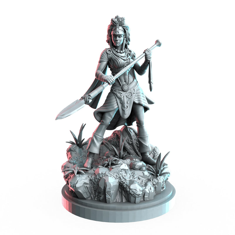Shuri Marvel MCP-compatible resin miniature by C27 Studios - product image 1