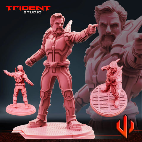 Dr Hank Pym Marvel MCP-compatible 40mm resin proxy miniature by Trident Miniatures - product image 1
