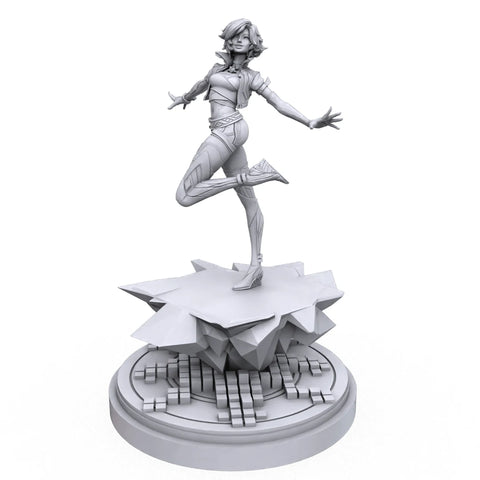 Luna Snow Marvel MCP-compatible resin miniature by C27 Studios - product image 1