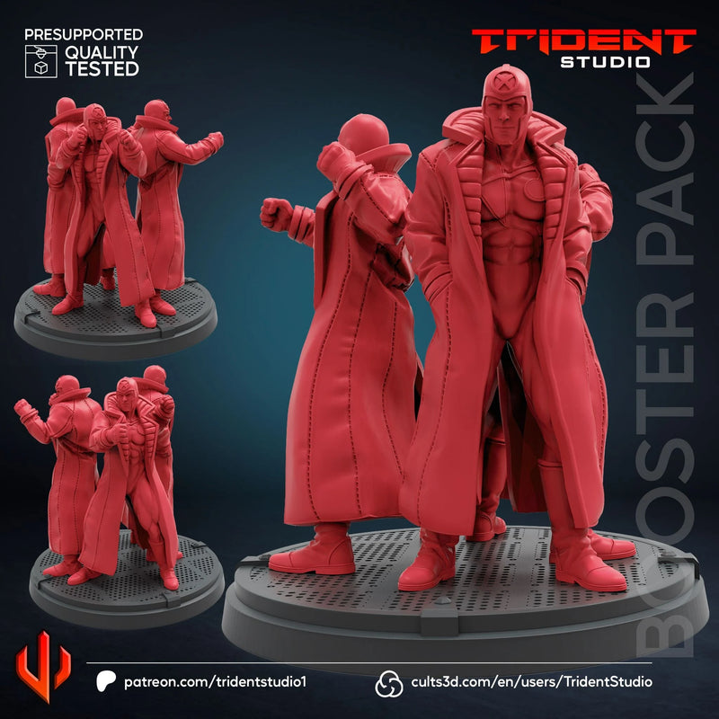 Multiple Man Marvel MCP-compatible 40mm resin proxy miniature by Trident Miniatures - product image 1