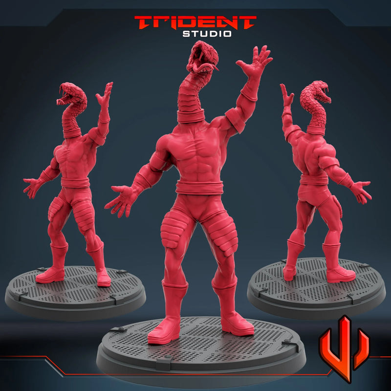 Slither Marvel MCP-compatible 40mm resin proxy miniature by Trident Miniatures - product image 1