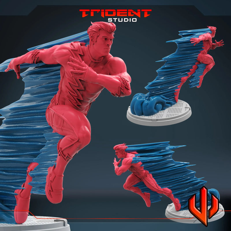 Quicksilver - Sculpt A Marvel MCP-compatible 40mm resin proxy miniature by Trident Miniatures - product image 1