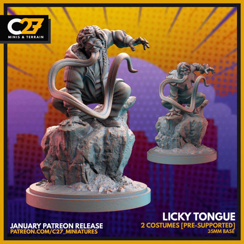 Toad (2 Costumes) Marvel MCP-compatible resin miniature by C27 Studios - product image 1