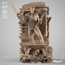Ash Sculpture resin statue kit view 1