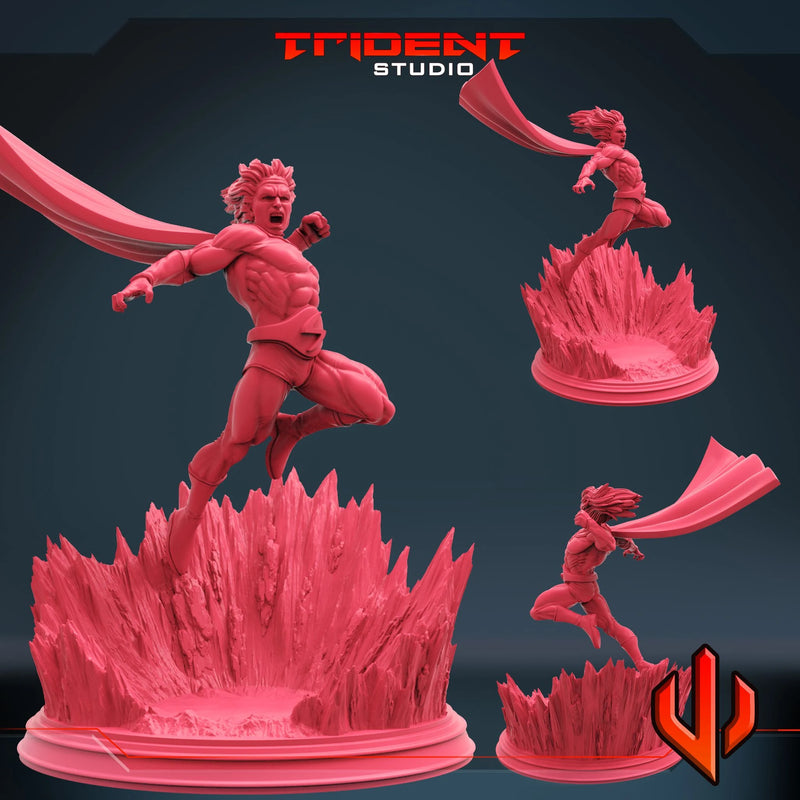 Sentry Marvel MCP-compatible 40mm resin proxy miniature by Trident Miniatures - product image 1
