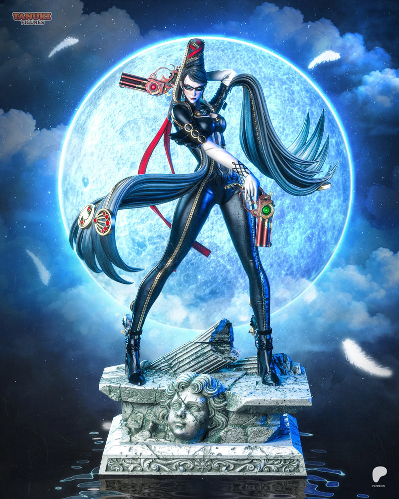 Bayonetta Resin Statue & Bust - Full Size view 1