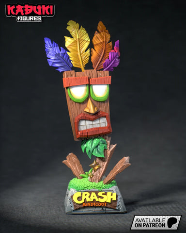 Aku Aku Resin Statue - Full Size view 1