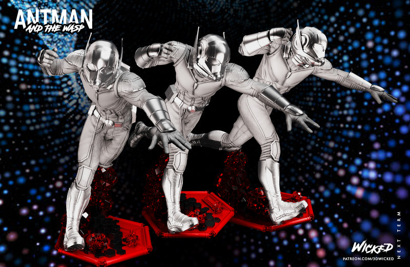 Ant Man Sculpture resin statue kit view 1
