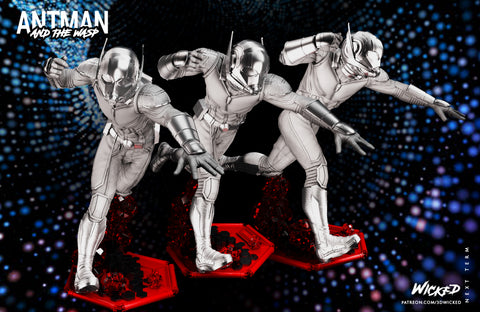 Ant Man Sculpture resin statue kit view 1