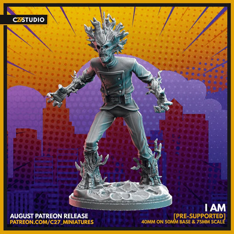Groot Marvel MCP-compatible resin miniature by C27 Studios - product image 1