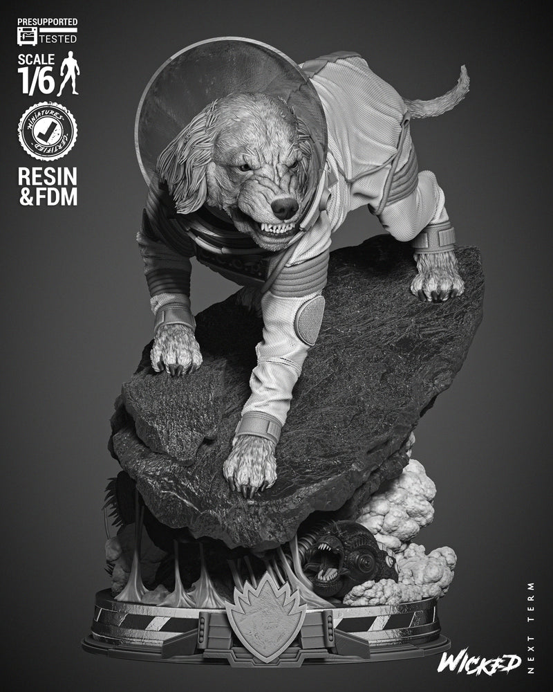 Cosmo Sculpture resin statue kit view 1