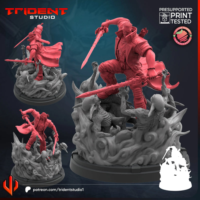 Blade Rivals Marvel MCP-compatible 40mm resin proxy miniature by Trident Miniatures - product image 1
