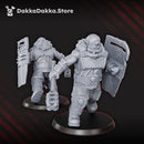Vulture Ogres x3 - DakkaDakka Resin Miniature Squad - image 1
