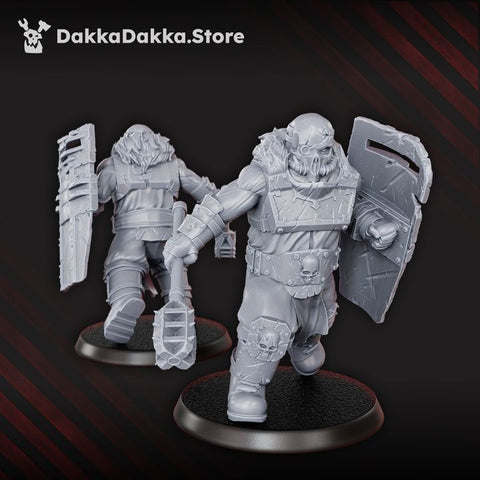 Vulture Ogres x3 - DakkaDakka Resin Miniature Squad - image 1
