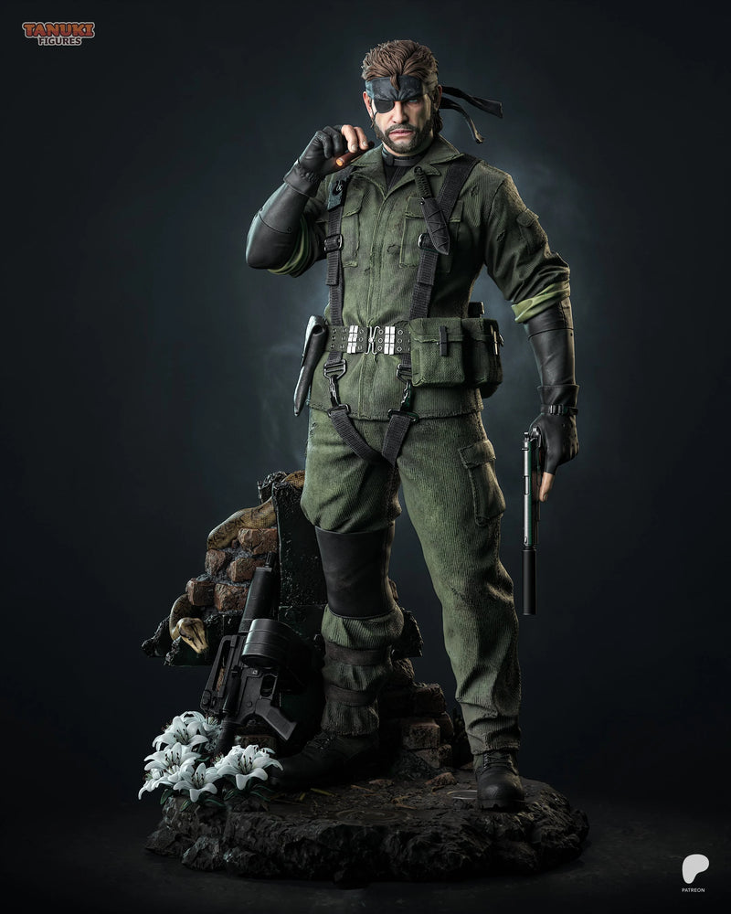 Big Boss Resin Statue & Bust - Full Size view 1