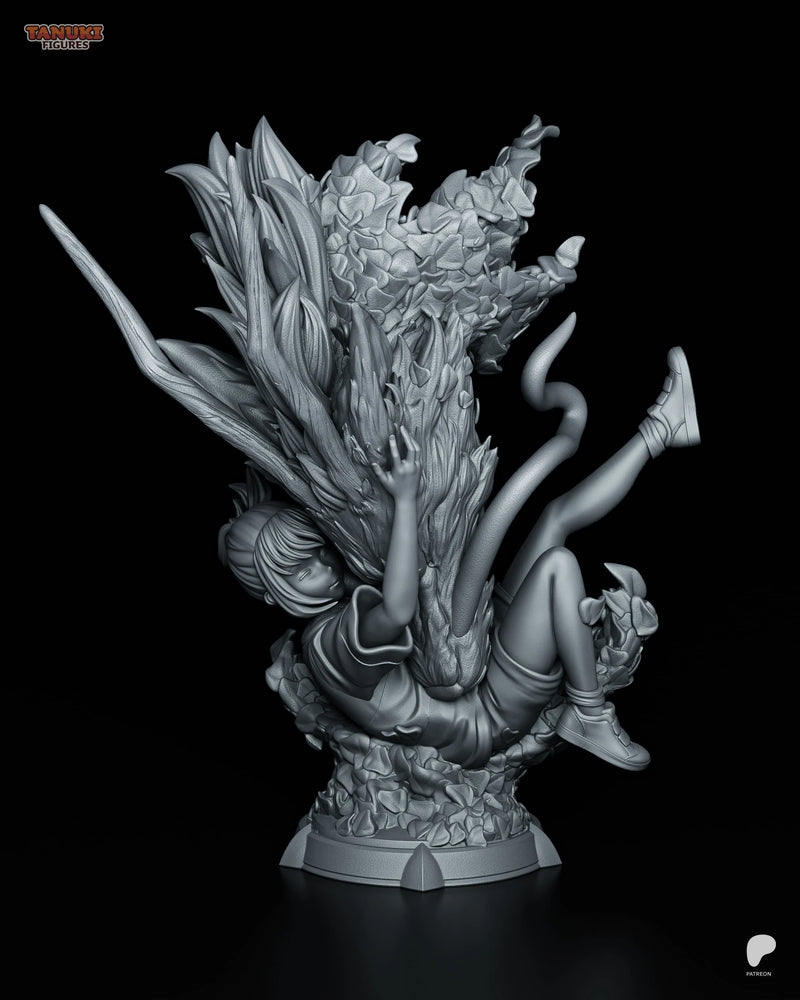 Chihiro & Haku Resin Statue & Bust - Bust view 1