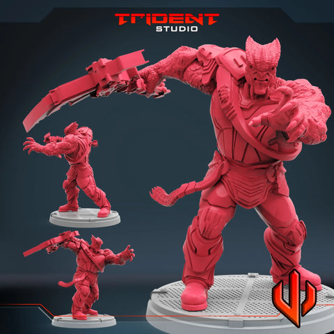 Black Dwarf - Sculpt B Marvel MCP-compatible 40mm resin proxy miniature by Trident Miniatures - product image 1