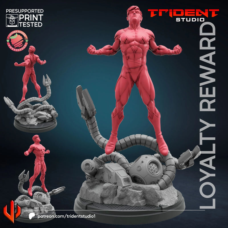 North Star Marvel MCP-compatible 40mm resin proxy miniature by Trident Miniatures - product image 1
