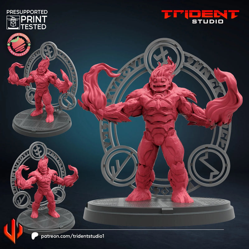 Dormammu Marvel MCP-compatible 40mm resin proxy miniature by Trident Miniatures - product image 1
