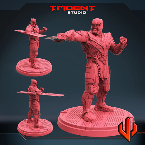 Thanos - Sculpt B Marvel MCP-compatible 40mm resin proxy miniature by Trident Miniatures - product image 1