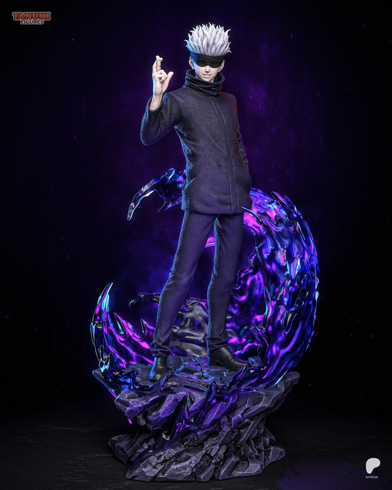 Satoru Gojo Resin Statue & Bust - Full Size view 1
