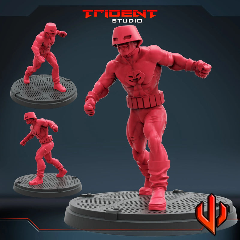 Rock Python Marvel MCP-compatible 40mm resin proxy miniature by Trident Miniatures - product image 1