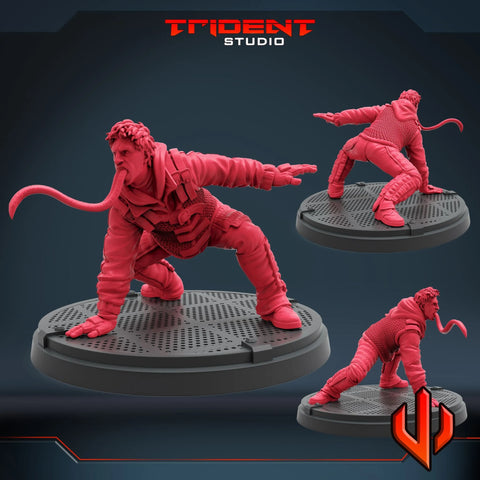 Toad X-Men 2000 Movie Marvel MCP-compatible 40mm resin proxy miniature by Trident Miniatures - product image 1