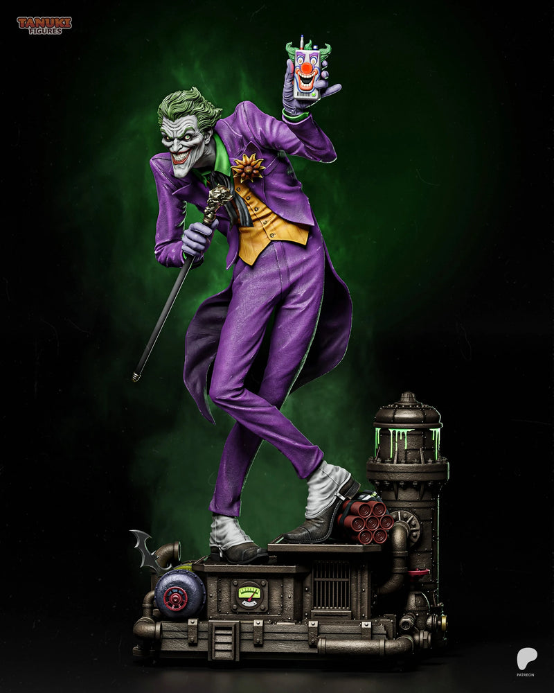 Joker Resin Statue & Bust - Full Size view 1