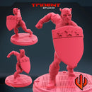 Captain America - Sculpt B Marvel MCP-compatible 40mm resin proxy miniature by Trident Miniatures - product image 1