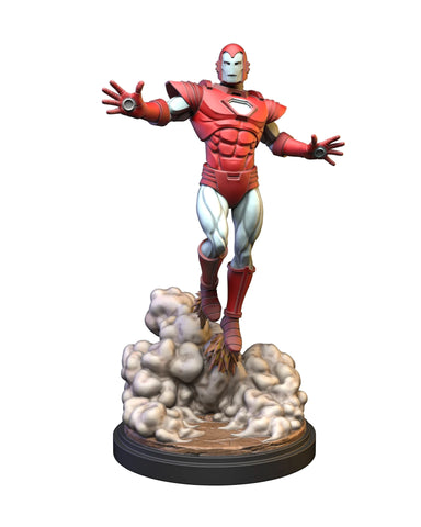Iron Man (West Coast) Marvel MCP-compatible resin miniature by C27 Studios - product image 1