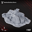 Wrecked Vehicle Terrain - DakkaDakka Wargaming Terrain Kit - image 1