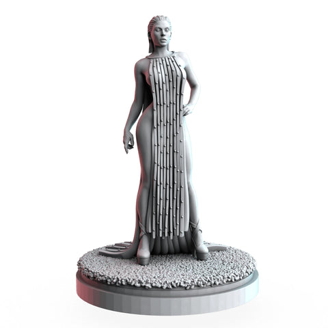 Emma Frost (Jan 2025 Sculpt) Marvel MCP-compatible resin miniature by C27 Studios - product image 1