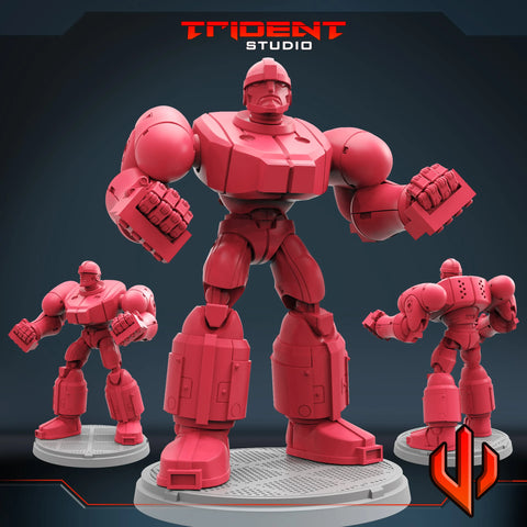 Sentinel Arcade - Sculpt E Marvel MCP-compatible 40mm resin proxy miniature by Trident Miniatures - product image 1
