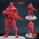 Cable MCU - Sculpt B Marvel MCP-compatible 40mm resin proxy miniature by Trident Miniatures - product image 1