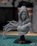 Nidalee Resin Statue & Bust - Bust view 1
