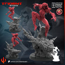 Black Cat Rivals Marvel MCP-compatible 40mm resin proxy miniature by Trident Miniatures - product image 1