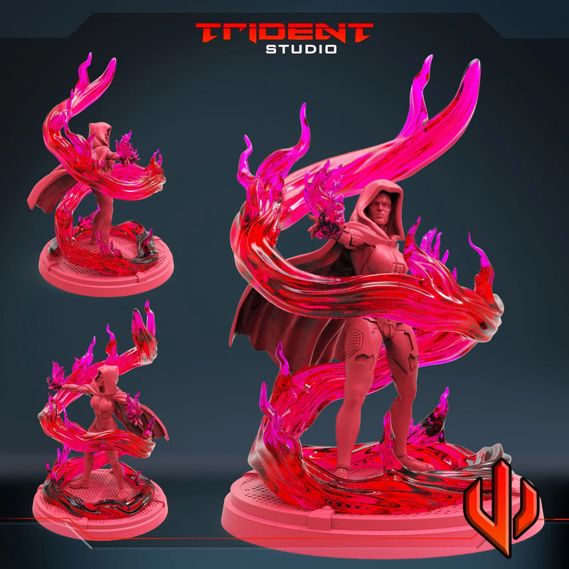 Supergiant Marvel MCP-compatible 40mm resin proxy miniature by Trident Miniatures - product image 1