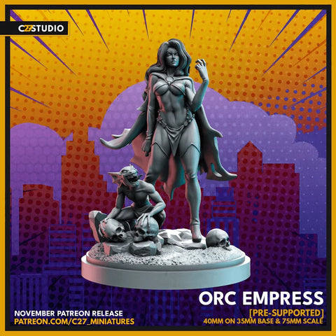 Madelyn Pryor (The Goblin Queen) Marvel MCP-compatible resin miniature by C27 Studios - product image 1