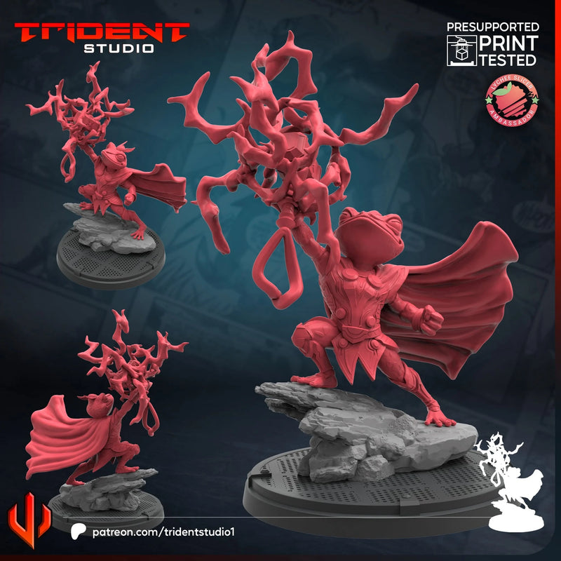 Throg Marvel MCP-compatible 40mm resin proxy miniature by Trident Miniatures - product image 1