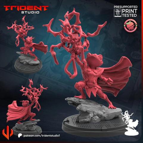 Throg Marvel MCP-compatible 40mm resin proxy miniature by Trident Miniatures - product image 1