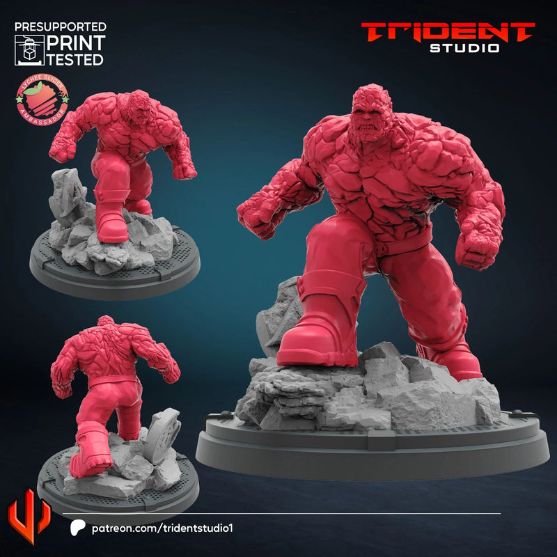 The Thing 2015 Movie Marvel MCP-compatible 40mm resin proxy miniature by Trident Miniatures - product image 1