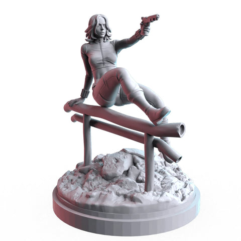 Yelena Belova Marvel MCP-compatible resin miniature by C27 Studios - product image 1