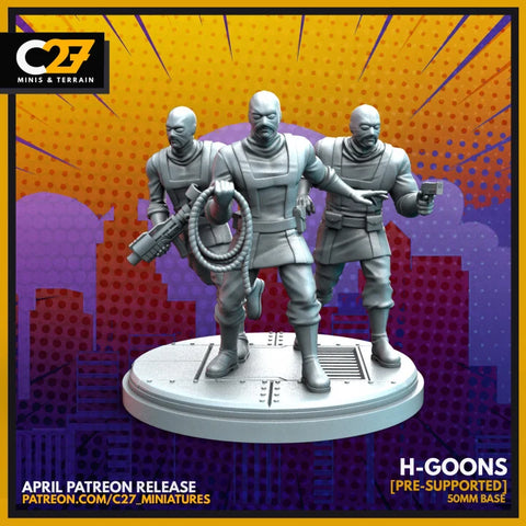 Hydra Goons Marvel MCP-compatible resin miniature by C27 Studios - product image 1