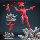 Domino Marvel MCP-compatible 40mm resin proxy miniature by Trident Miniatures - product image 1